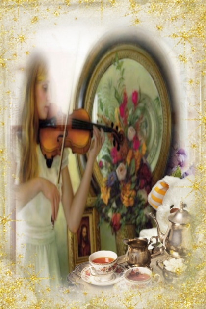Violin player 2- Modna kombinacija
