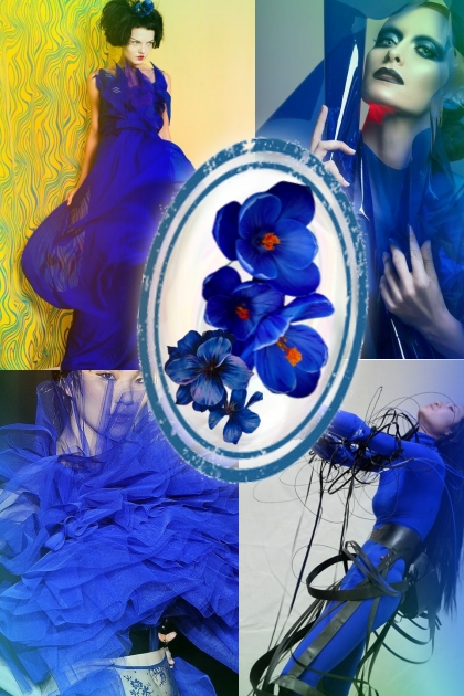 Royal blue 55- Fashion set