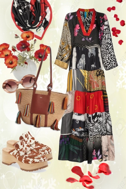 Patchwork outfit 22