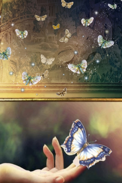 Picture of butterflies- 搭配