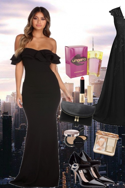 Elegant black 22- Модное сочетание