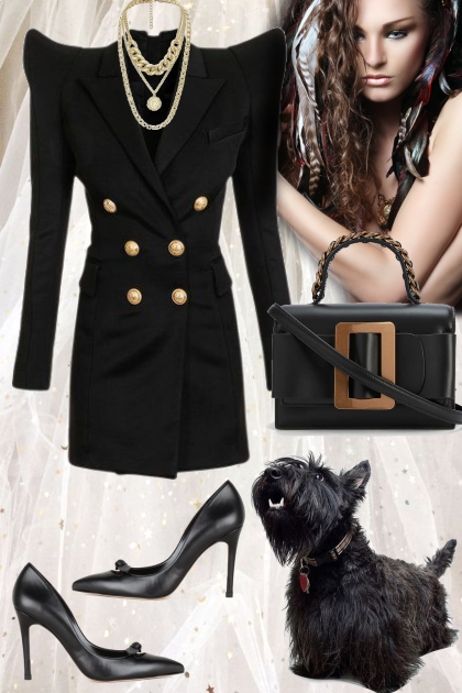 Formal black- Combinaciónde moda