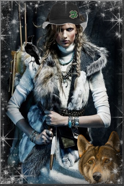 Lady-hunter- Combinazione di moda