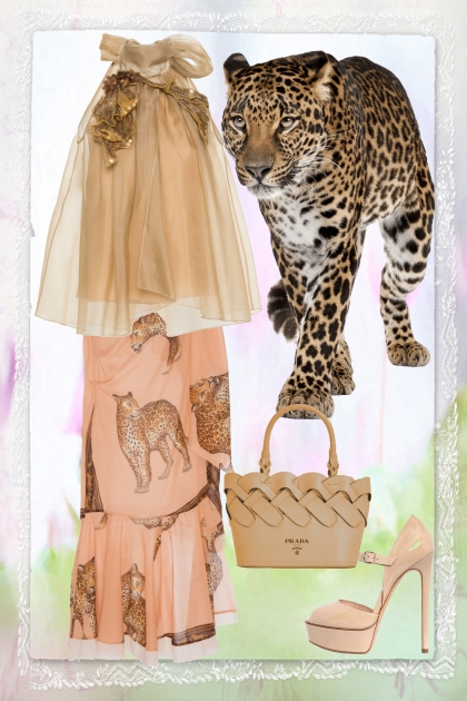 Leopard motif- Combinazione di moda