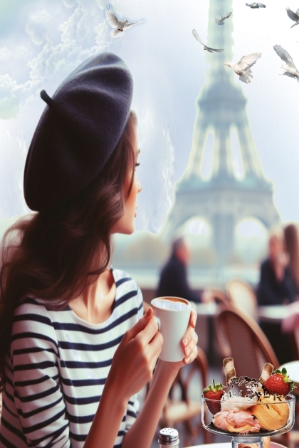 Paris cafe- Modna kombinacija
