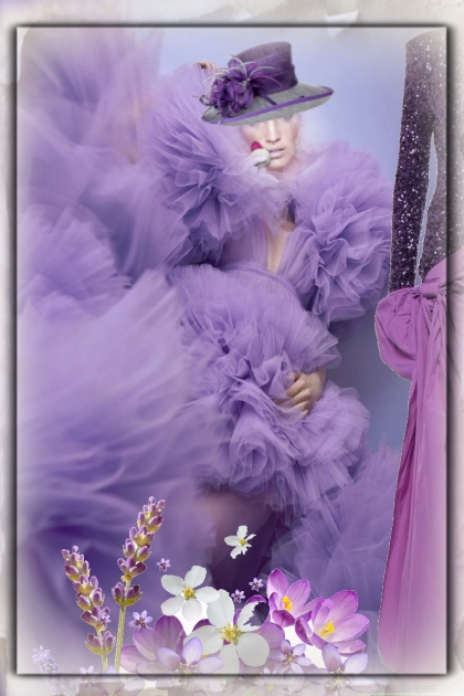 Shades of purple 33- Fashion set
