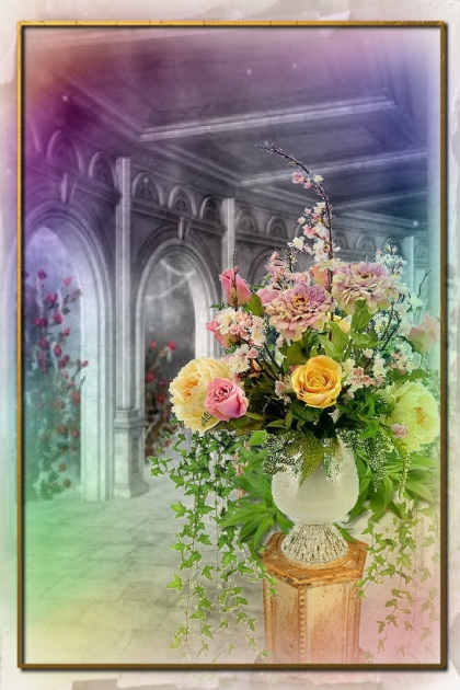 The gallery of flowers- Modna kombinacija