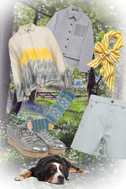 Outfit for an outing in the country- Fashion set