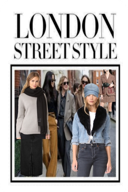 London street style- Modekombination
