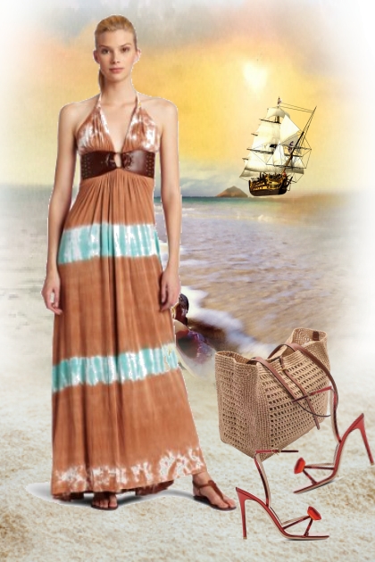 Sunny day by the sea- Fashion set
