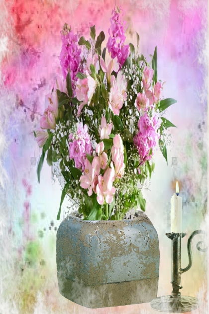 Pink bouquet- Combinaciónde moda