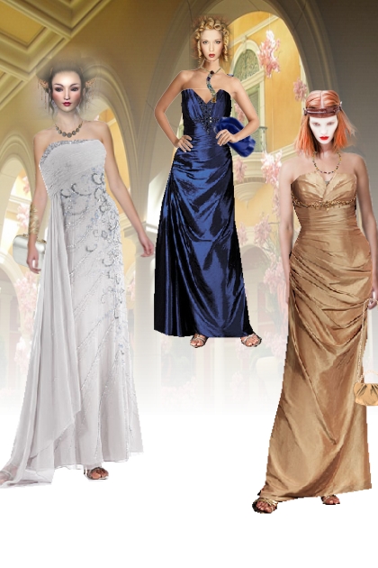 Evening dresses 4- Модное сочетание