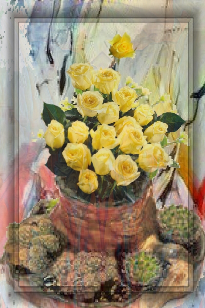 Yellow roses 5