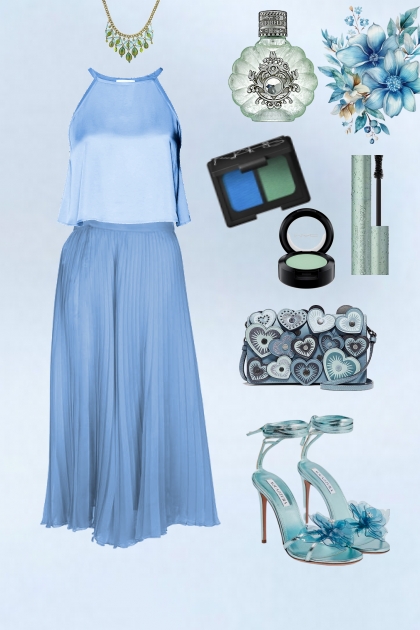 Blue top 2- Fashion set