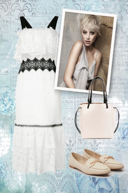 Elegant white 221- Fashion set