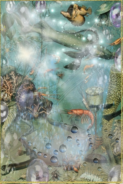 Underwater fauna- Combinazione di moda