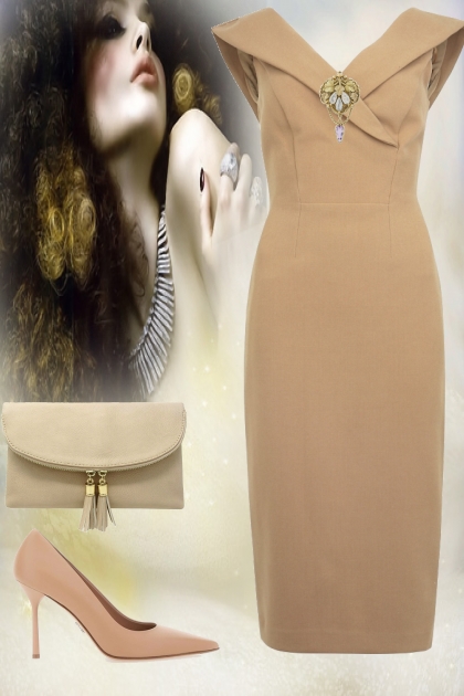 Elegance in beige 22- Fashion set