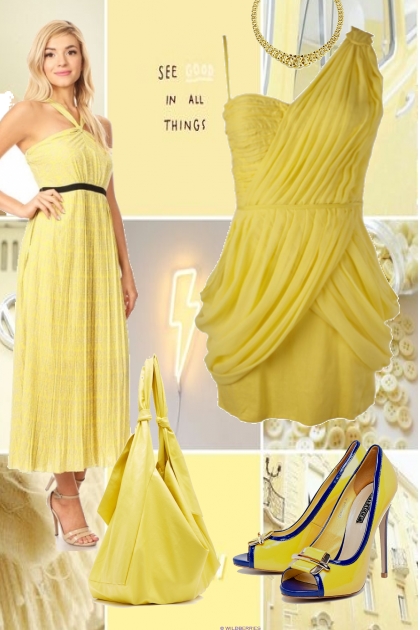 Golden yellow 22- Fashion set