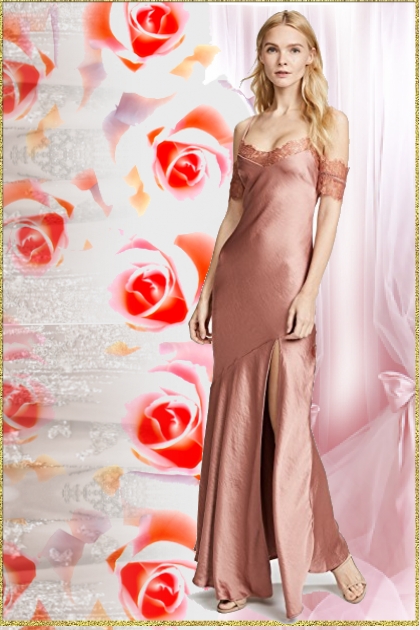 Pink roses 556- Fashion set