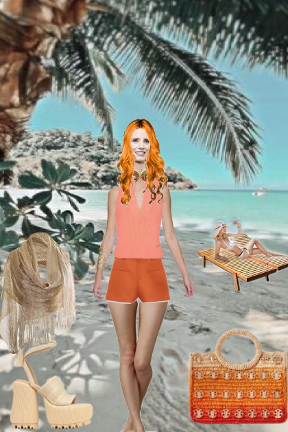 Shades of orange 2- Combinazione di moda