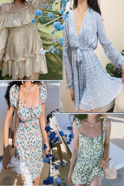 Summer dresses 3- コーディネート