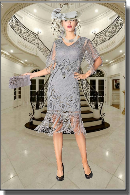 Glamorous grey 2- Combinazione di moda