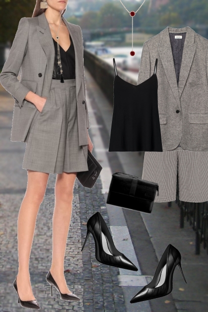 Elegant grey 551- Fashion set