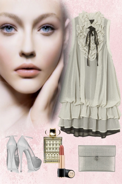 Vintage in white- Fashion set