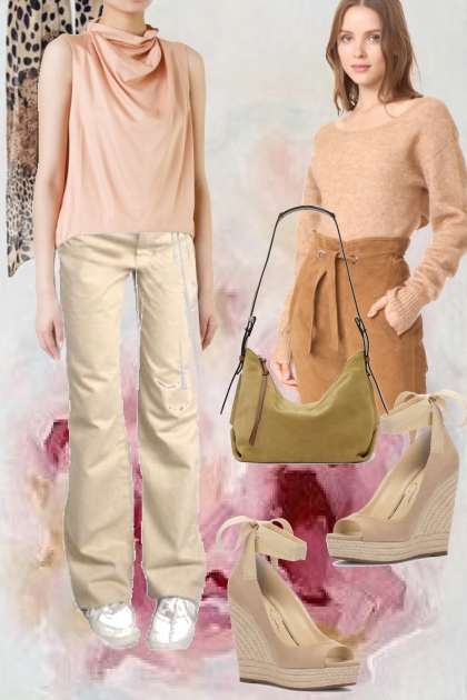 Peach colour 2- Combinaciónde moda