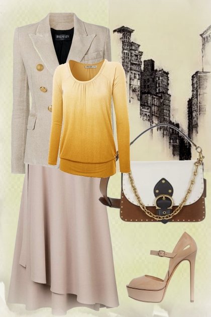 Elegant beige 221- Fashion set