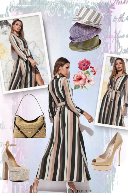 Elegant stripes- Combinazione di moda