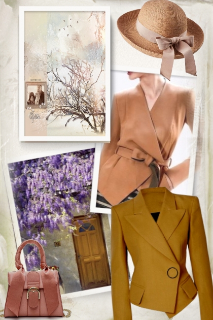 Brown jackets- Combinazione di moda