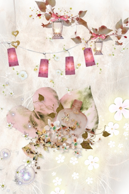 Lanterns and flowers- Fashion set