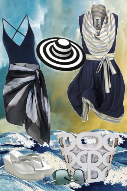 Beach accessories- Combinazione di moda