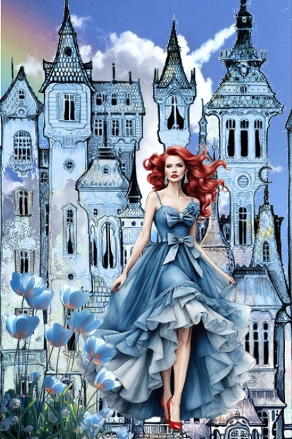 Blue castle- Fashion set