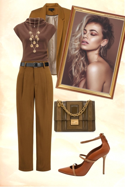 Coffee colour 21- Fashion set