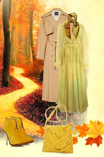 Colours of autumn- Fashion set