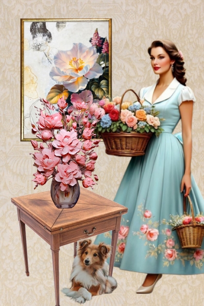 Blooming flowers 2- Combinazione di moda