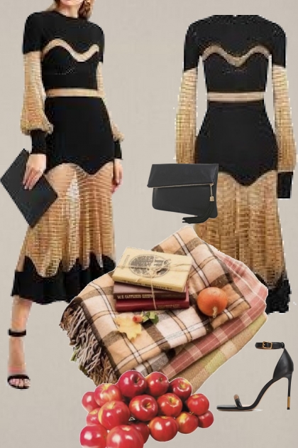 Black and gold 23- Fashion set