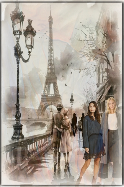 The Eiffel tower 21- Combinazione di moda