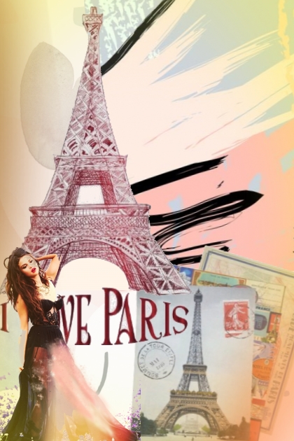 I love Paris- Kreacja