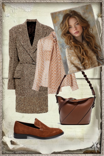 Tweed suit 2- Combinazione di moda