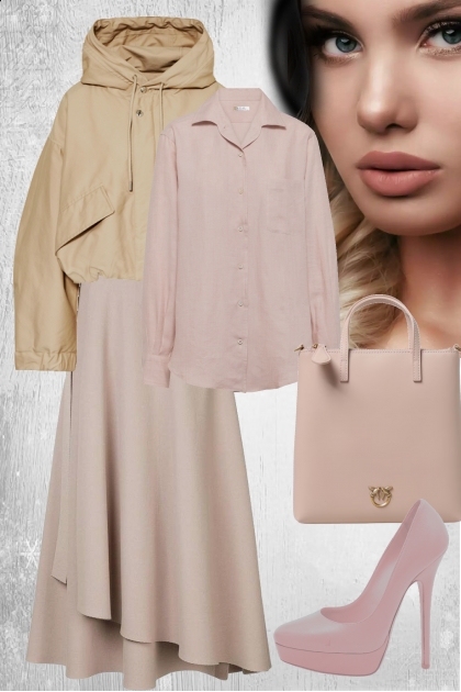 Pinkish beige 2- Fashion set