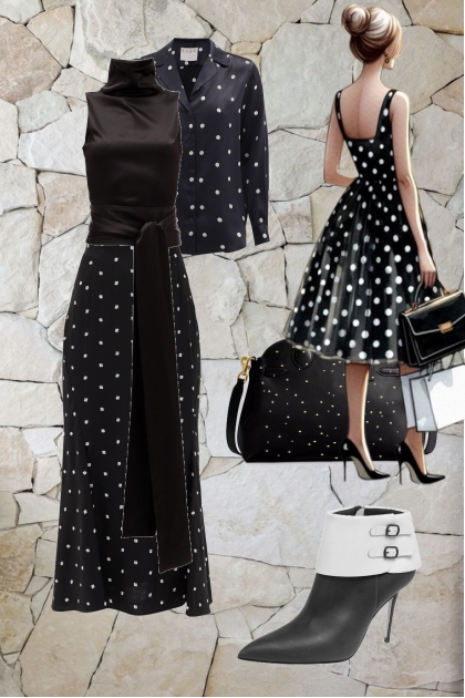 Ever trendy polka dot- combinação de moda