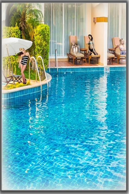 Swimming pool- Combinazione di moda