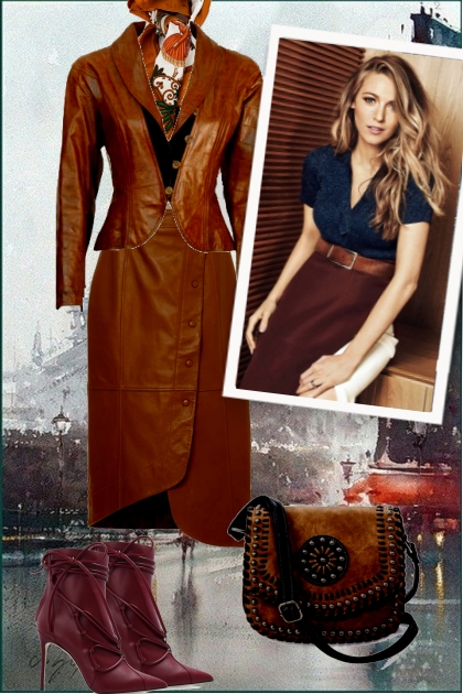 Warm brown- Combinazione di moda