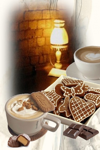 Coffee and biscuits- Fashion set