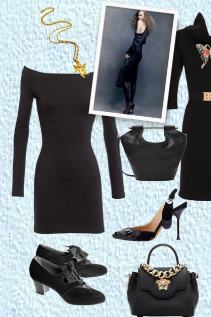 Black in trend- Fashion set