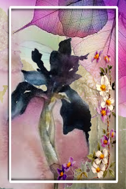 Watercolour flowers- Combinazione di moda