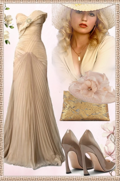 Feminine creamy- Fashion set